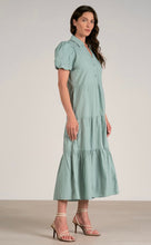 Load image into Gallery viewer, Light Teal Button Down Maxi