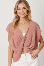 Load image into Gallery viewer, Rose Surplice Neck Top